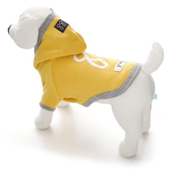 ggパーカー〈イエロー〉 - 犬の服・ドッグウェアと首輪の専門店