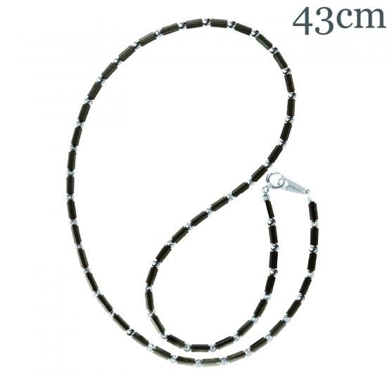 アスカブラック K18WG 43cm | ゼウス光石入りセラミック アスカブラック K18WG 43cm | ゼウス光石入りセラミック