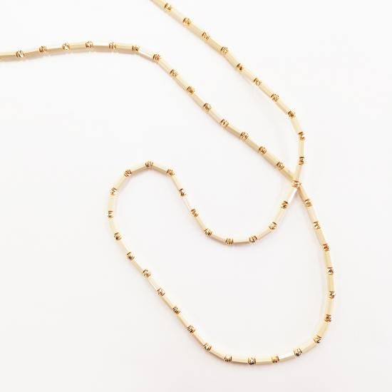 アスカホワイト K18YG 50cm | ゼウス光石 | サージカルステンレス