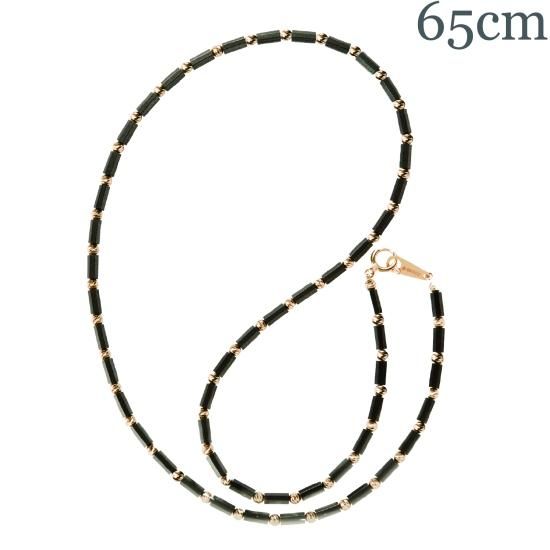 Dis Moi(ディモア) ネックレス アスカ ブラック 65cm K18 Dis Moi(ディモア) ネックレス アスカ ブラック 65cm K18