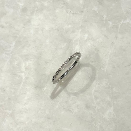 Pt900 diamond ring<br>