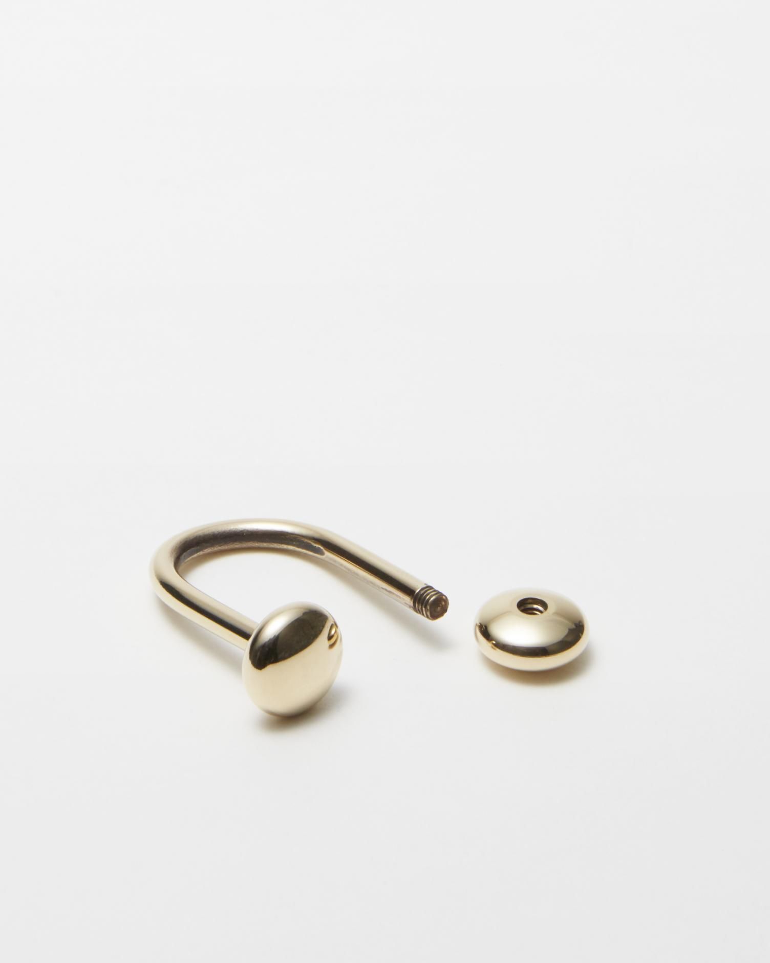 Carl Aubock U-Keyring - Polished Brass - E store | 08book Carl Aubock U-Keyring - Polished Brass - E store | 08book