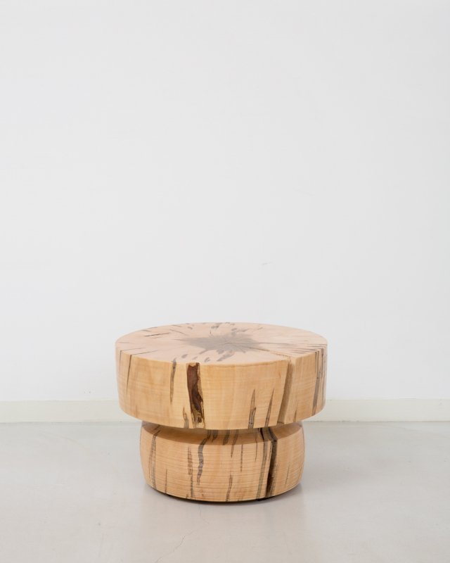 George Peterson  Wooden stool