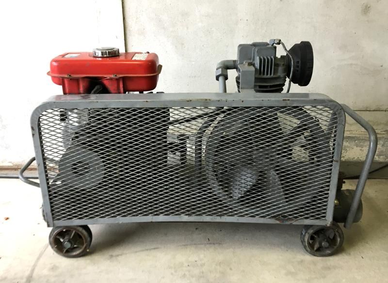 日立エンジンコンプレッサー 中古機械 - 石材工具・墓所用品プロ 日立エンジンコンプレッサー 中古機械 - 石材工具・墓所用品プロ