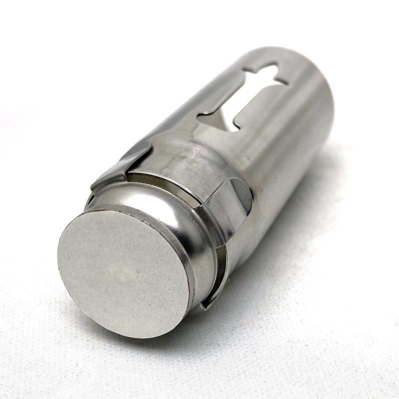 ローソク立 ステンレス製 ローソク立（底面接着） - 石材工具・墓所用品プロ