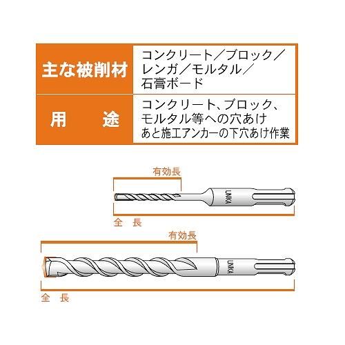 8.3mm SDS チップトップビット ユニカ - 石材工具・墓所用品プロ 8.3mm SDS チップトップビット ユニカ - 石材工具・墓所用品プロ