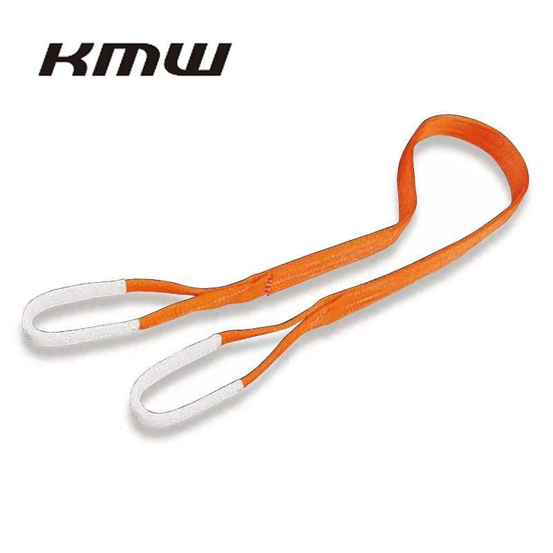 ベルトスリング ナイロン KMW-1D 両端アイ型(E) - 石材工具 ベルトスリング ナイロン KMW-1D 両端アイ型(E) - 石材工具