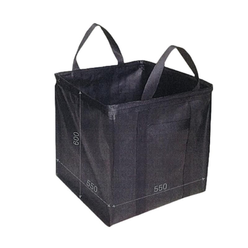 UVブラックフゴ 約180L 自立式万能袋 55×55×60cm - 石材工具・墓所用品