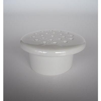 蒸気孔　4枚　日本語 カロート用 セラミック換気孔 陶磁器製 - 石材工具・墓所用品
