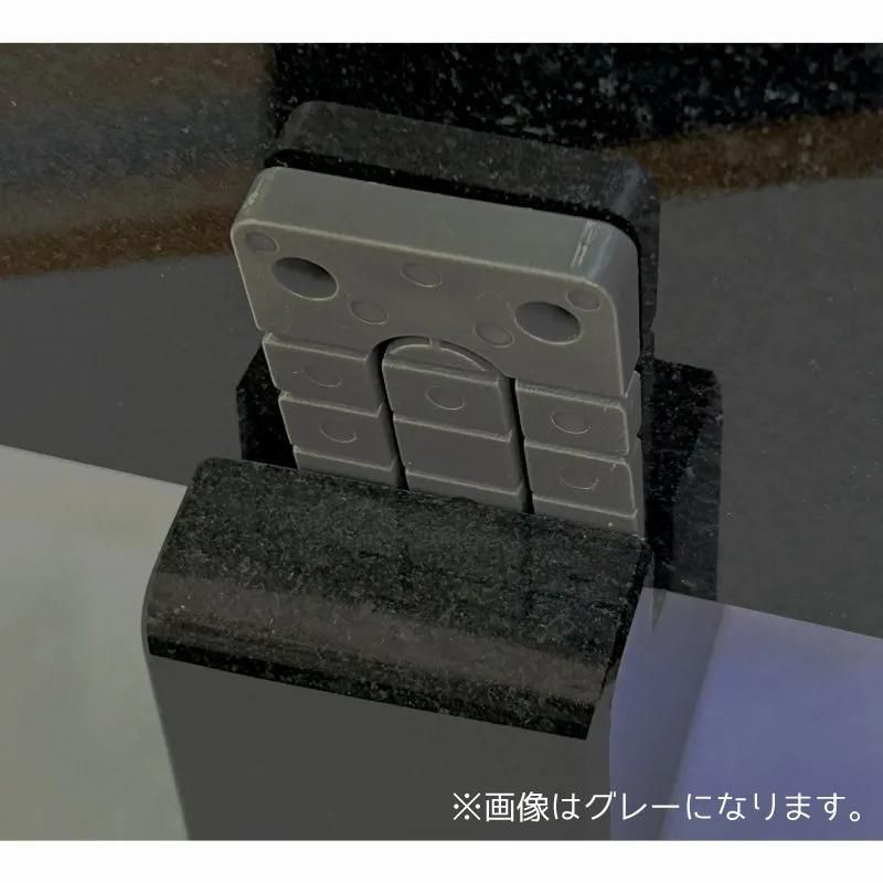 スペーサーT 万能クサビ クサビ割タイプ 黒 (50個入り) - 石材工具