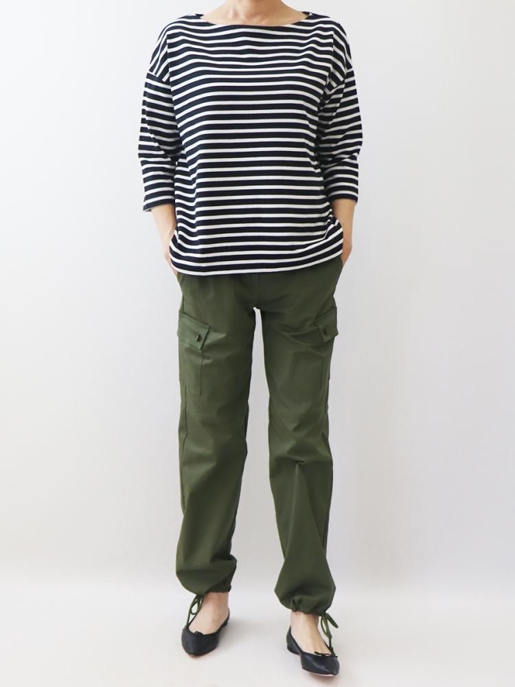 Matin Kim.  切替カーゴパンツ MATIN KIM】 DOUBLE KNEE COTTON DENIM PANTS FOR MEN