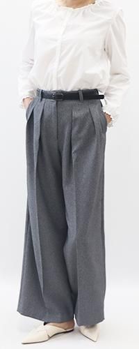 2タックワイドパンツ 686 布と型紙のお店クルール
