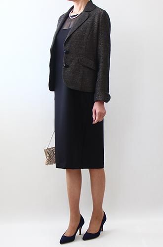 キット Ap異素材切り替えワンピース 521 布と型紙のお店クルール