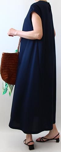 キャップスリーブパラソルワンピース 815 布と型紙のお店クルール