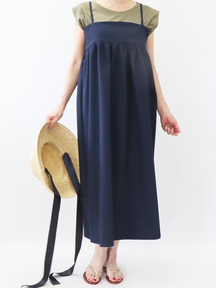 ベアトップキャミソールワンピース【872】 - 布と型紙のお店クルール