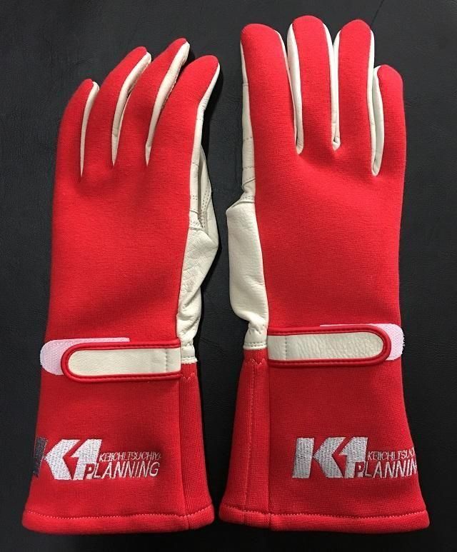 レーシンググローブ 赤 - 土屋圭市オフィシャルショップ