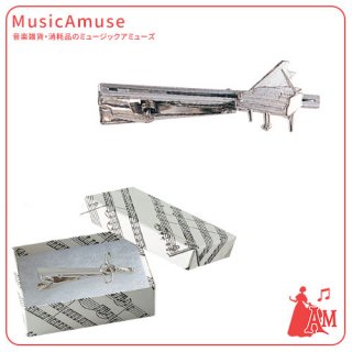 クラブタイバー　ピアノ　ネクタイピン　ST-250/PI/S　ミュージックカラーショップ（旧ミュージックアミューズ）