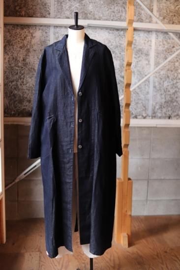 UNIQLO - ユニクロ リネンコットン ロングコート 麻 ジャケット