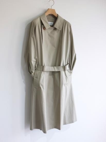 CIOTA『SUVIN COTTON TYPEWRITER TIELOCKEN COAT』残り１点 - STACKSTORE