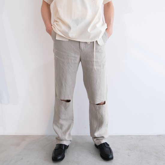 Midorikawa『LINEN TROUSERS』 - STACKSTORE