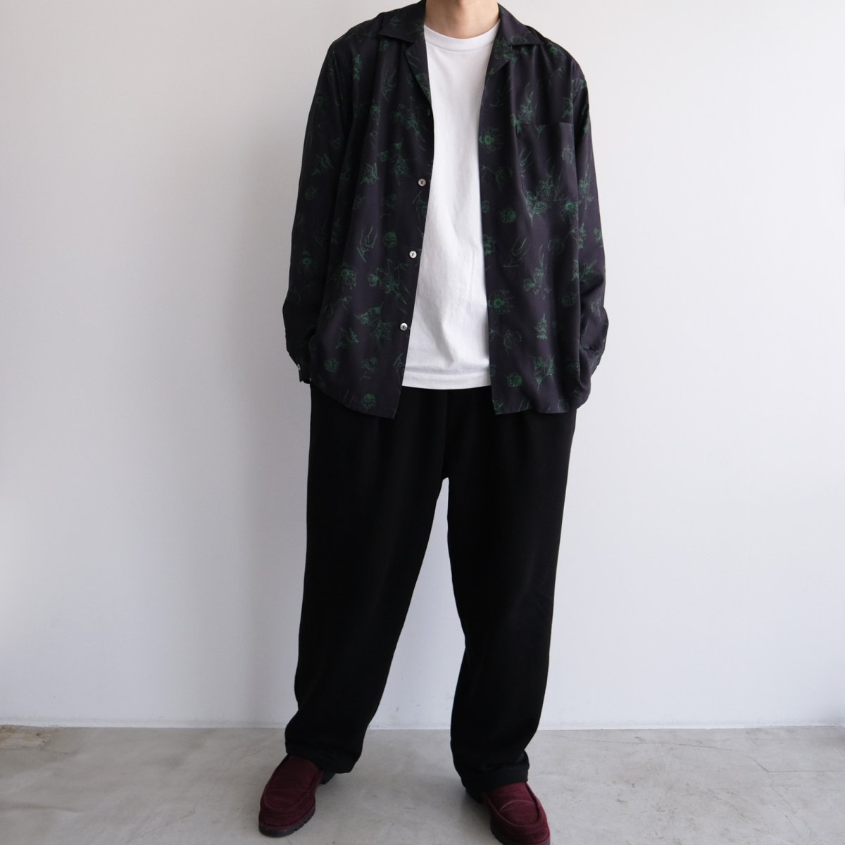 URU RAYON PRINT / LONG SLEEVE SHIRTSトップス