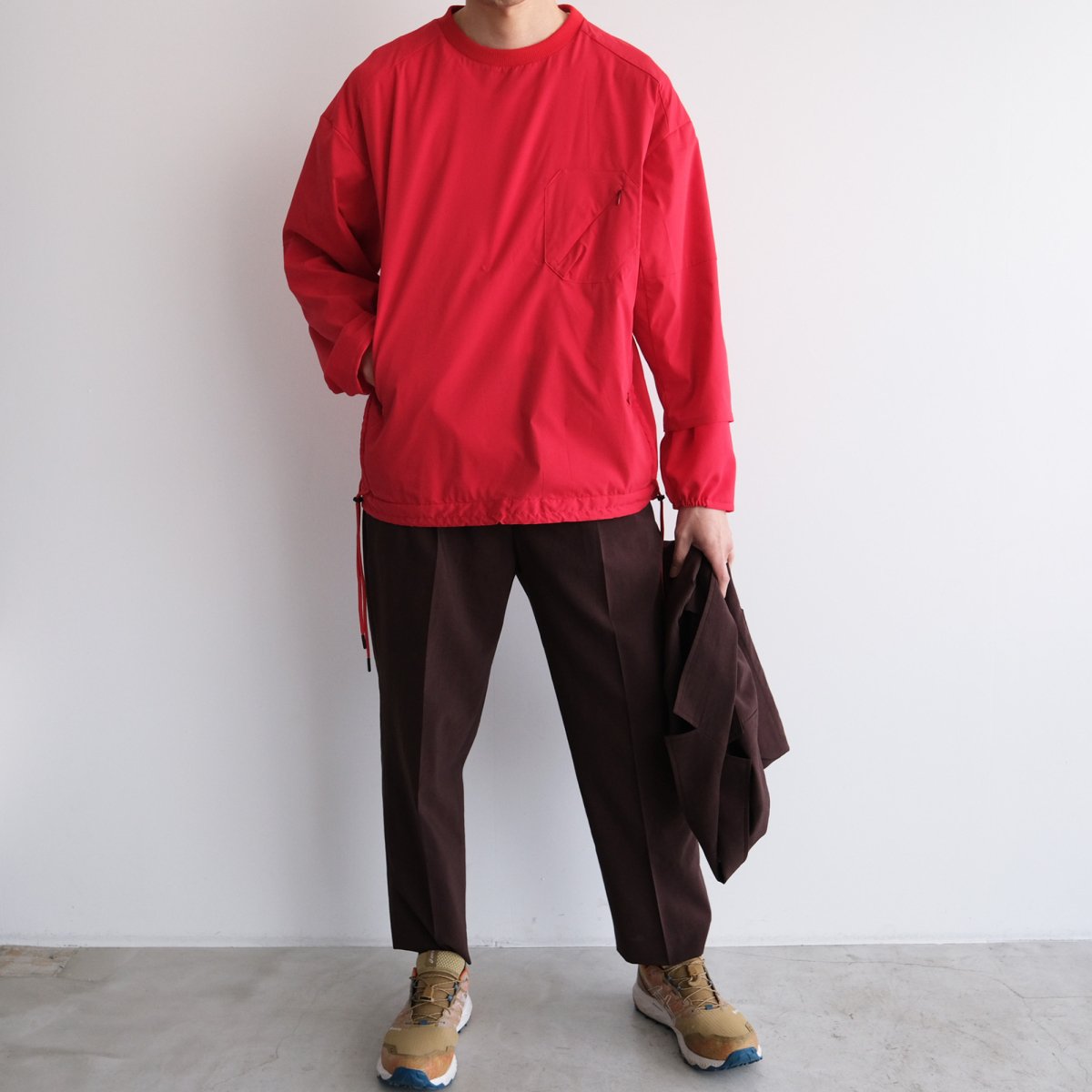 F/CE.『MICROFT TECH LAYER SLEEVE CREW』30%OFF 残り１点 - STACKSTORE