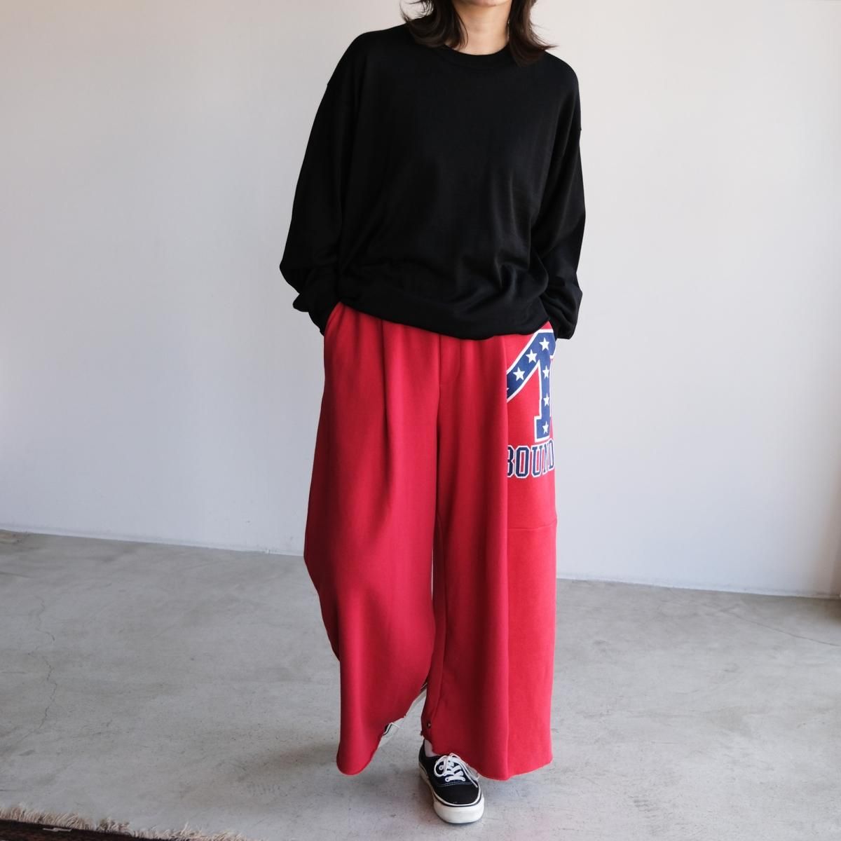 77circa『circa make cutback wide sweat pants(SIZE : S)』 - STACKSTORE