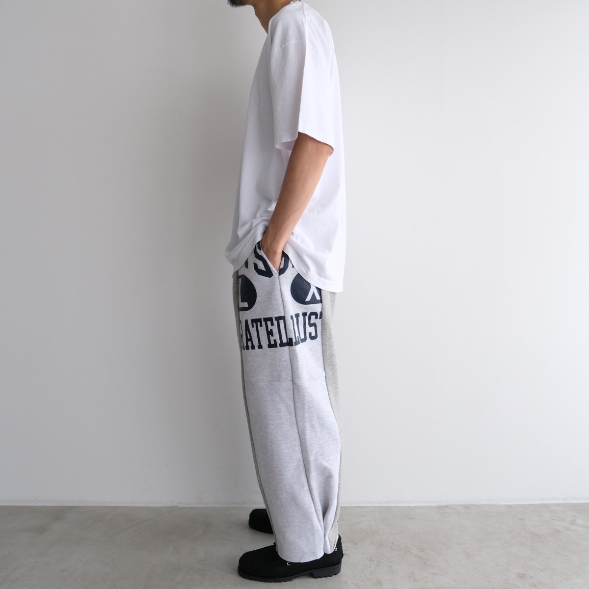 77circa『circa make cutback wide sweat pants（SIZE : M