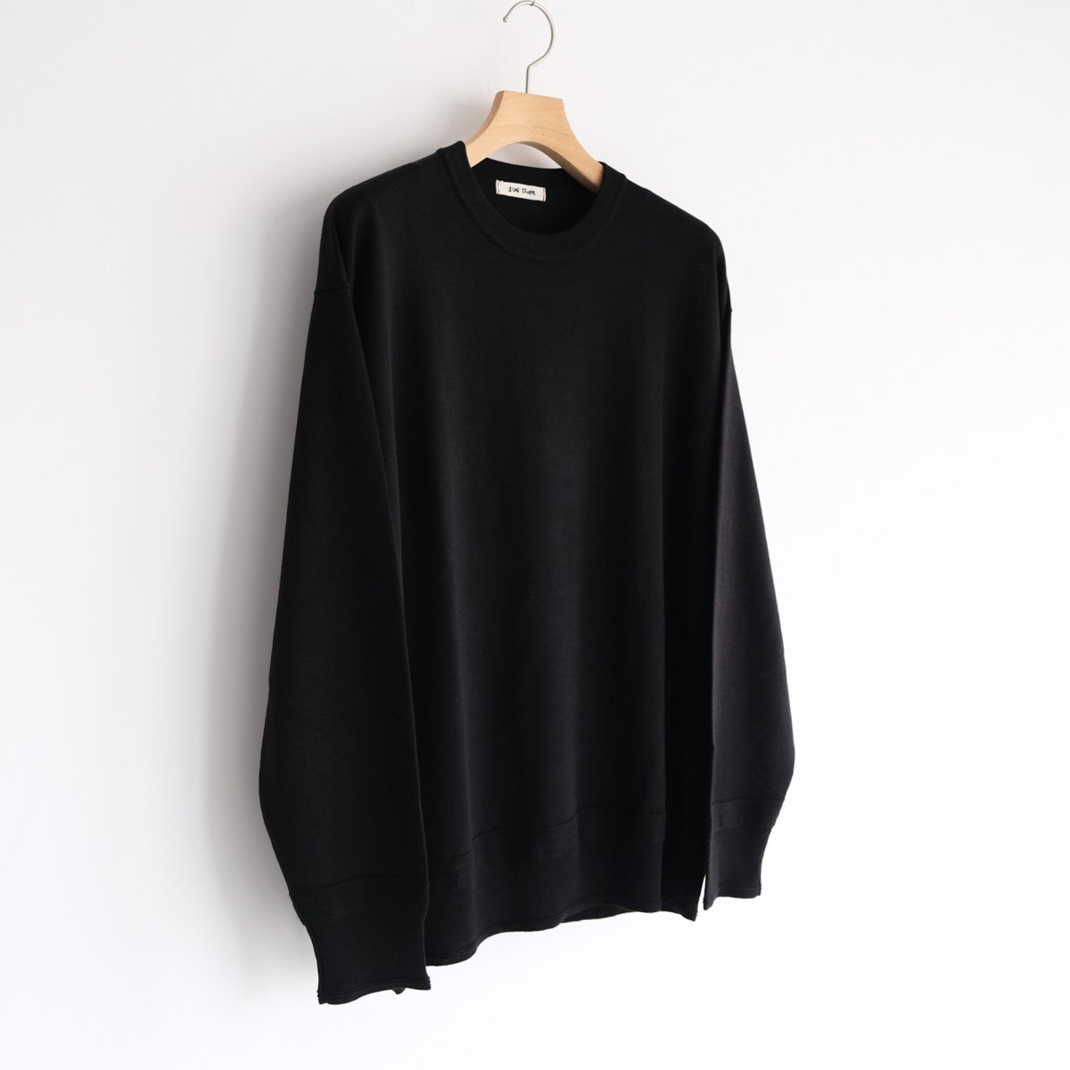 SIDE SLOPE『WASHABLE SILK WOOL PULLOVER』