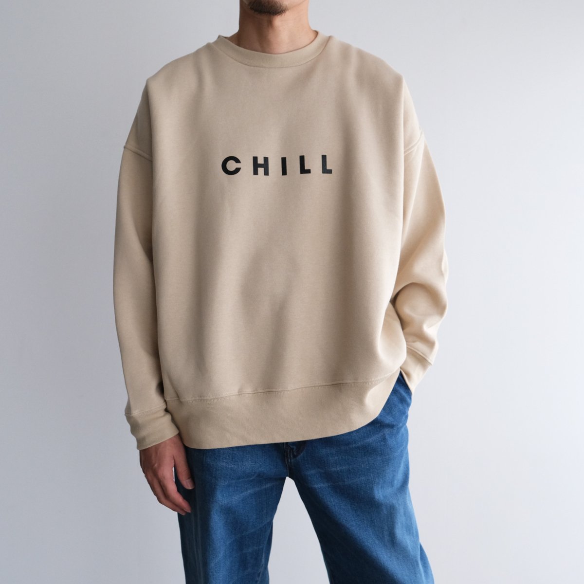 POET MEETS DUBWISE『"CHILL"OVERSIZED SWEAT』