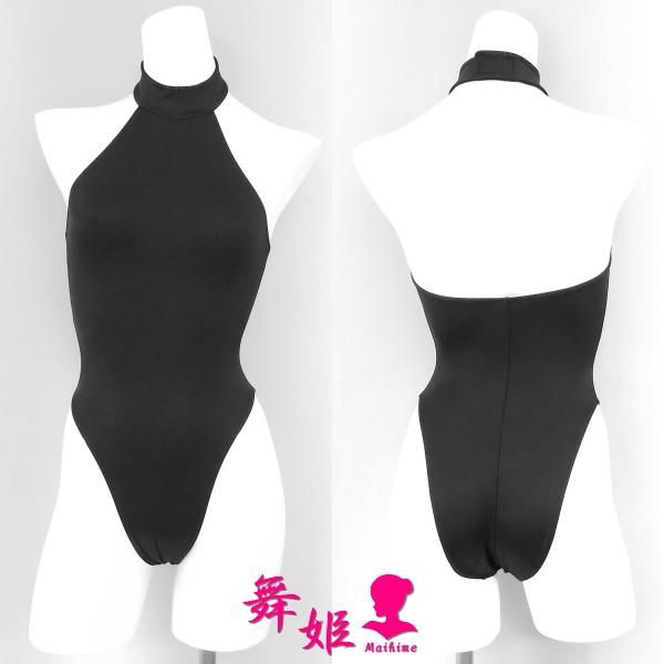 品揃え豊富で 334_ホルター型ハイレグレオタード(光沢生地) 舞姫ストア - レオタード