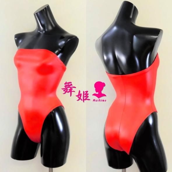 470_スリーブレス型PLハイレグ(艶光沢生地) - 舞姫ストア