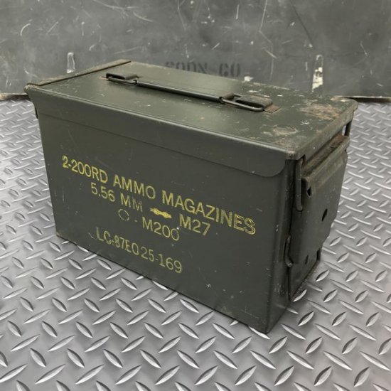 米軍放出品 AMMO BOX アーモボックス 弾薬箱 - Ｓ＆Ｃミリタリーストア