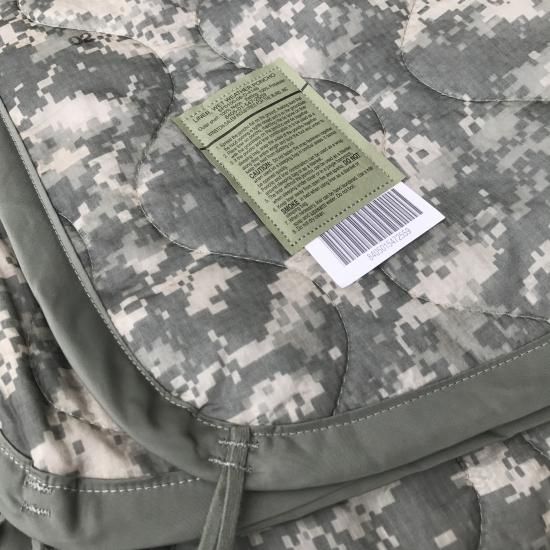米軍放出 ACU/UCP ウェットウェザー/ポンチョライナー 新品