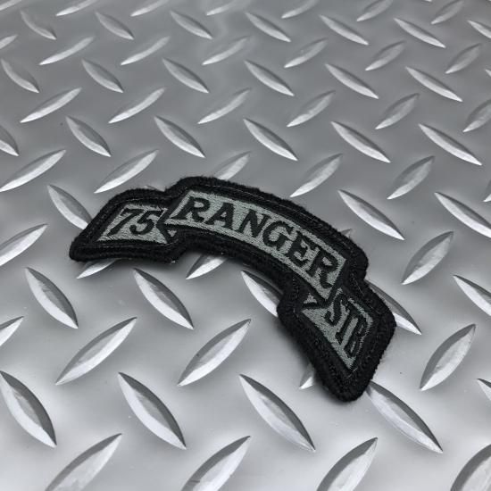 米軍放出品 US.ARMY 75レンジャー ベルクロワッペン - S＆C