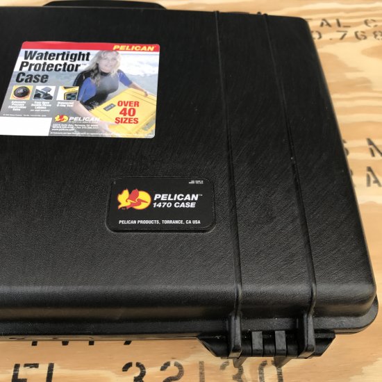 米軍放出品 PELICAN CASE 1470 ペリカンケース 海兵隊 - Ｓ＆Ｃ