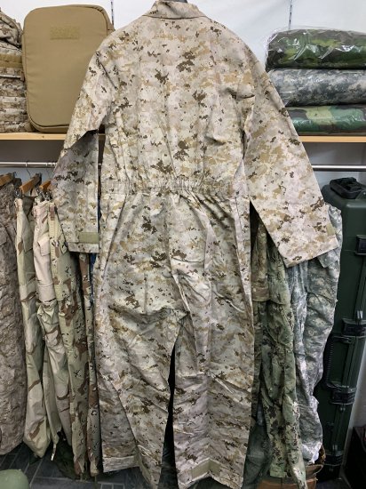 米軍実物 UNION/MARPAT DESERT ユーティリティーカバーオール XL-R