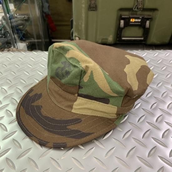 アメリカ 海兵隊 帽子 軍放出品（LARGE 米軍実物 米軍放出品