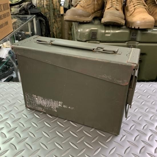 米軍放出品 AMMO BOX アーモボックス 弾薬箱 - S＆Cミリタリー