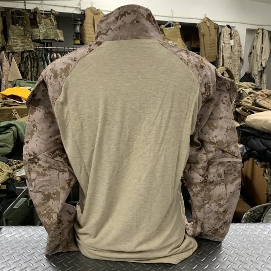 米軍実物 未使用 USMC FROG コンバットシャツ S-R ② 米軍実物 FROG/MarpatDesert コンバットシャツ M-R/未使用