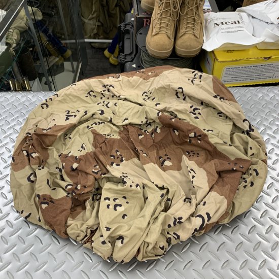 米軍放出品 6C/Camofulage フィールドパックカバー 湾岸戦カモフラージュ 未使用品 - Ｓ＆Ｃミリタリーストア