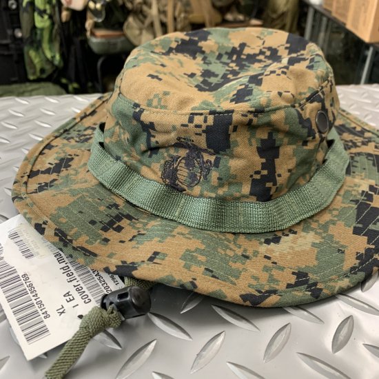 米軍放出品 USMC/海兵隊 MARPAT ウッドランド ブーニーハット X-LARGE