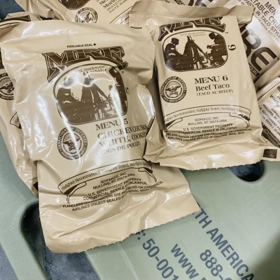 MRE、レーション、米軍放出 MRE、レーション、米軍放出