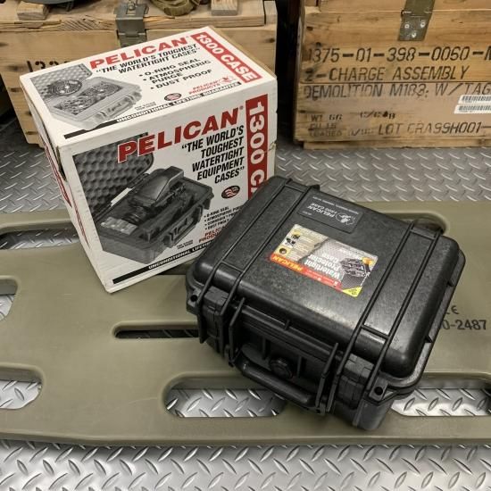米軍放出品 PELICAN CASE 1300 ペリカンケース/新品 - S&C 米軍放出品 PELICAN CASE 1300 ペリカンケース/新品 - S&C