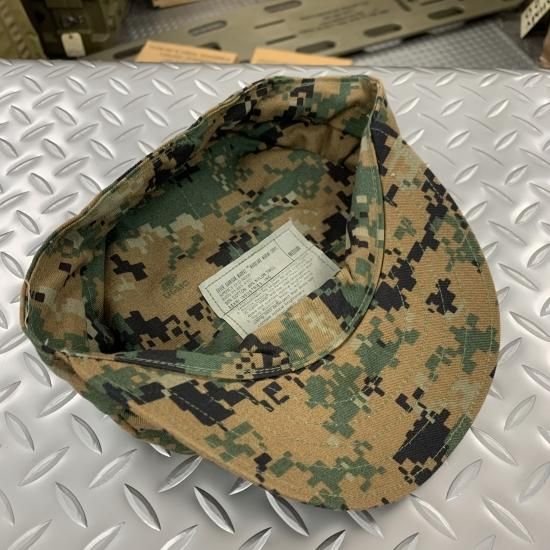 米軍実物 USMC/MARPAT パトロールキャップ MEDIUM 新品 - S＆C