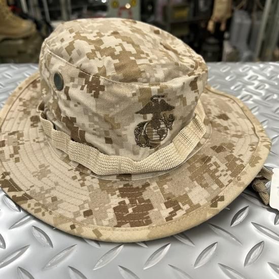 米軍放出品 USMC/MARPAT デザート ブーニーハット SMALL 新品