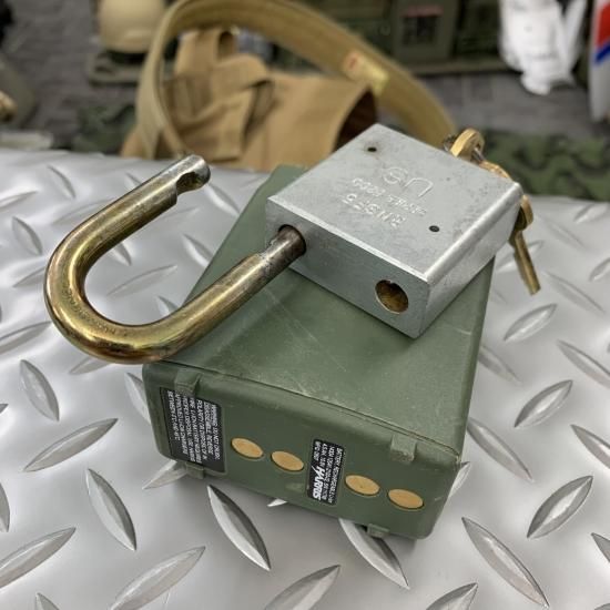米軍放出品 US AmericanLook-5200 セーフティーロック 南京錠/未