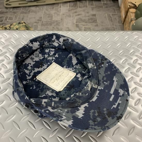 米軍放出 NAVY NWU/TypeⅠ ユーティリティーキャップ 7-3/4