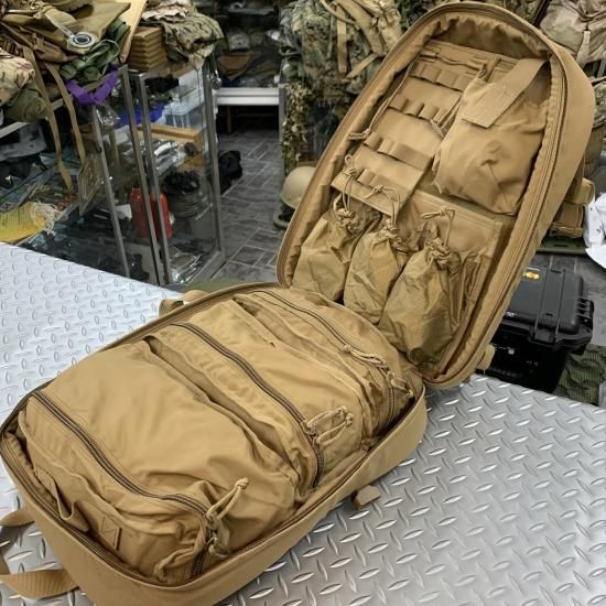 USN CAS MEDICAL ASSULT BAG バックパック 新品コヨーテ US（米軍放出品）CAS Medical Sustainment Bag [Coyote Brown