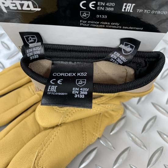 米軍放出 PETZL/Cordex ライトウェイトグローブ LARGE 新品